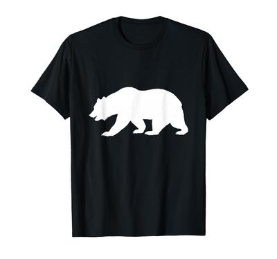 Polar Bear Large Scary Bear T-Shirt