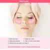 Rose Quartz Eye Mask Eye Mask Natural Quartz Mask for Eliminate Wrinkles Puffiness Face Massage Relax Eyes Relieve Migraine