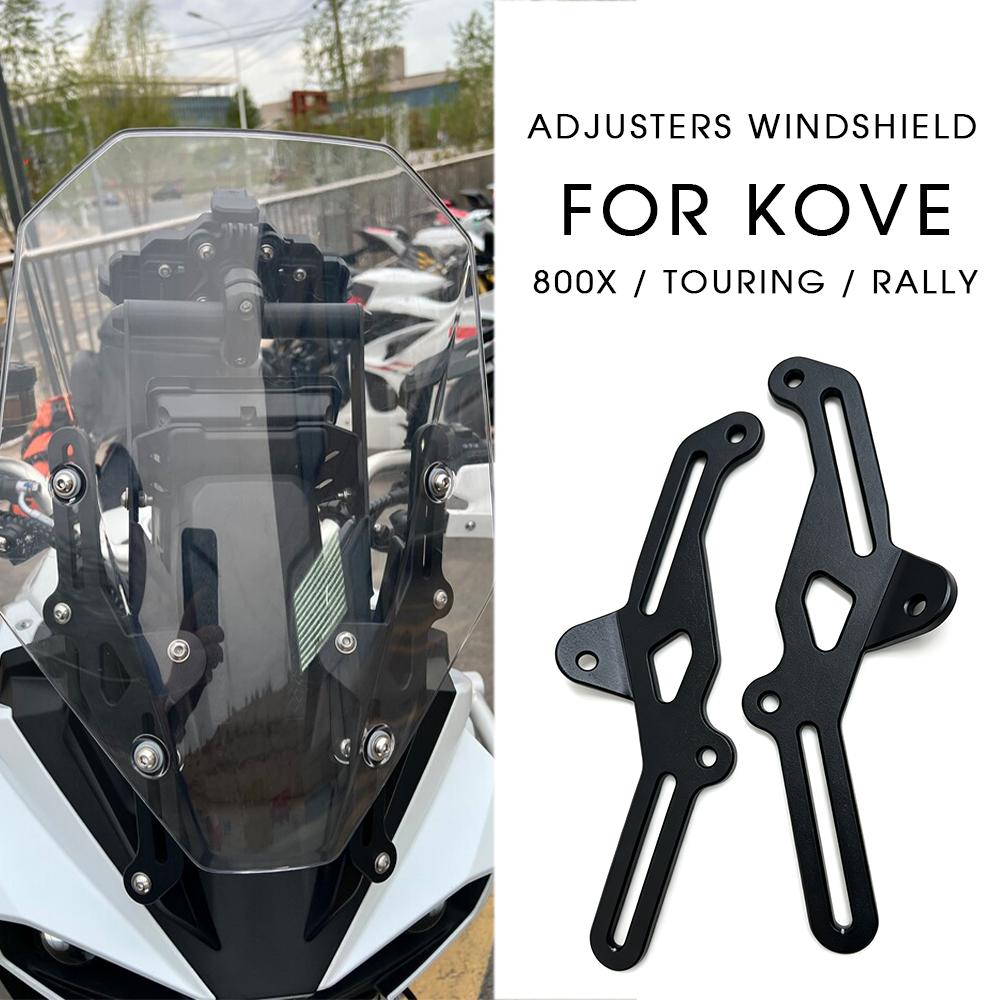 For KOVE 800X Rally Adjusters Windshield Bracket 800X Touring Height Regulator Screen Adjuster for Kove 800 X Windscreen Bracket