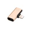 For Iphone X 8 7 2 In 1 Adapter Aux Splitter Audio Headphone Charge Cord Cable Charge