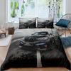 Three-Piece Digital Printing Kit Bedding Racing Duvet Cover High Quality Home Textile