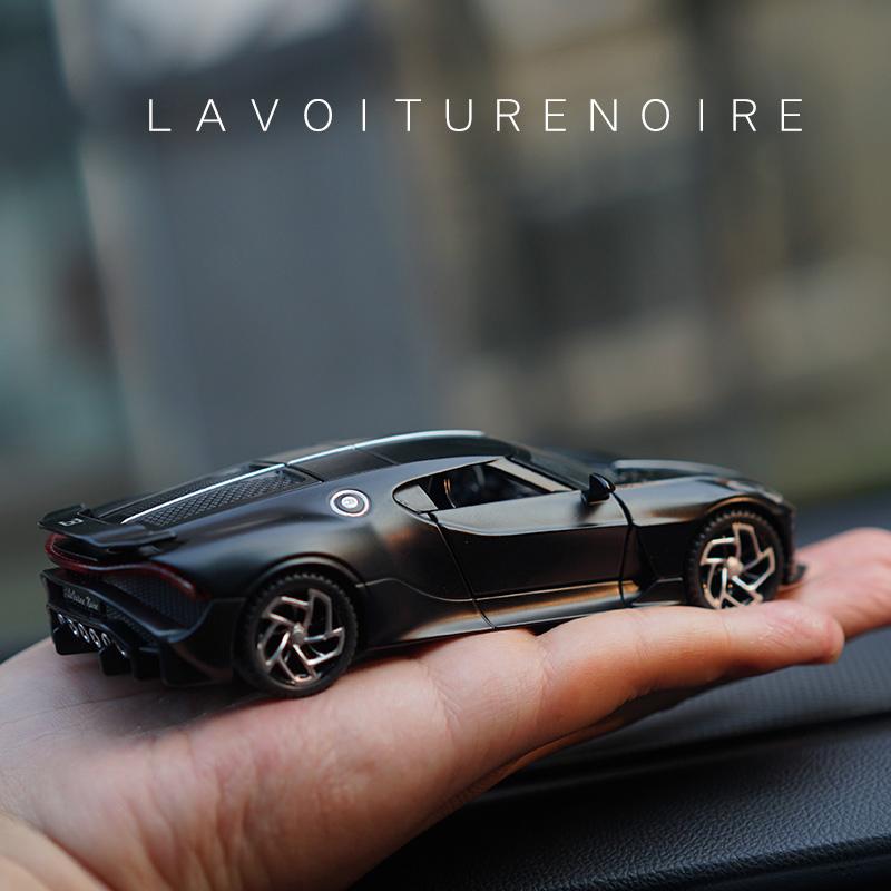 1/32 Bugatti La Voiture Noire Black Dragon Supercar Spielzeug-Legierung Auto Druckguss & Spielzeug Fahrzeuge Auto Modell Auto Spielzeug für Kinder