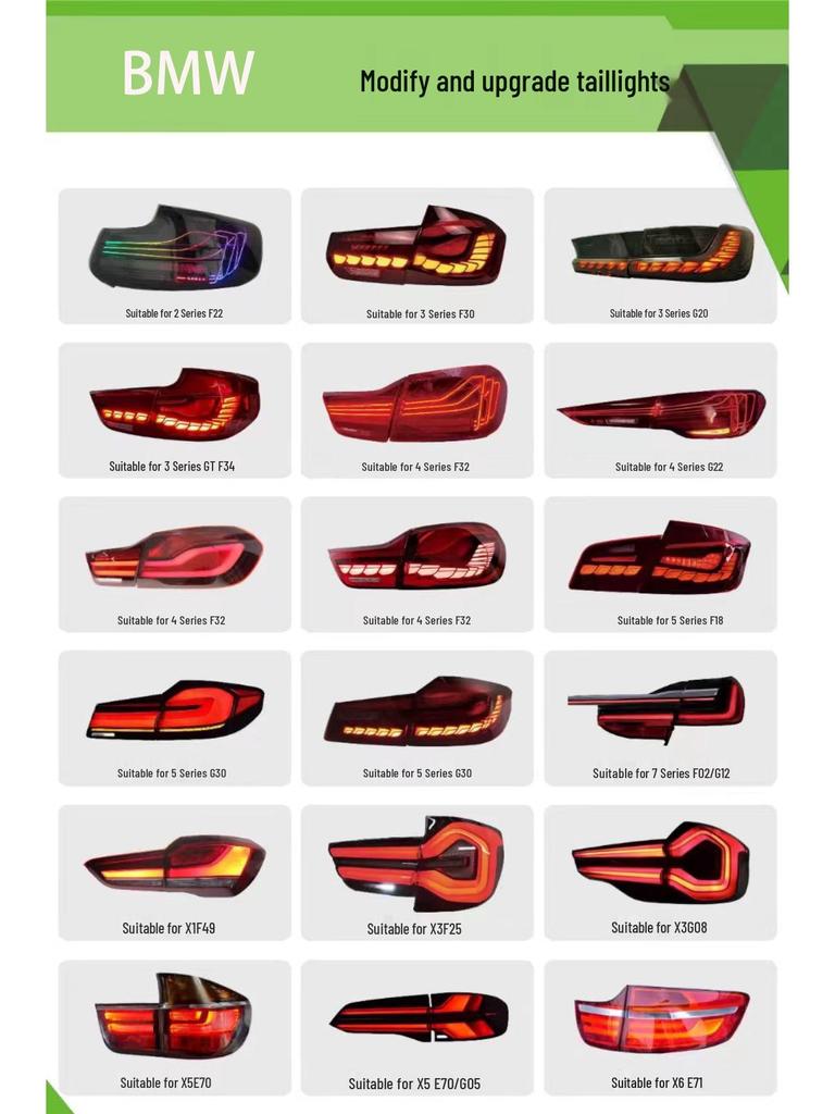 LED Taillight Assembly for Toyota 4Runner 2010-2020: Anti-Collision Lights
