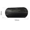 Universal Motorcycle Exhaust Pipe Protector Carbon Fiber Style Heat Shield Cover Guard Anti-scalding Cover