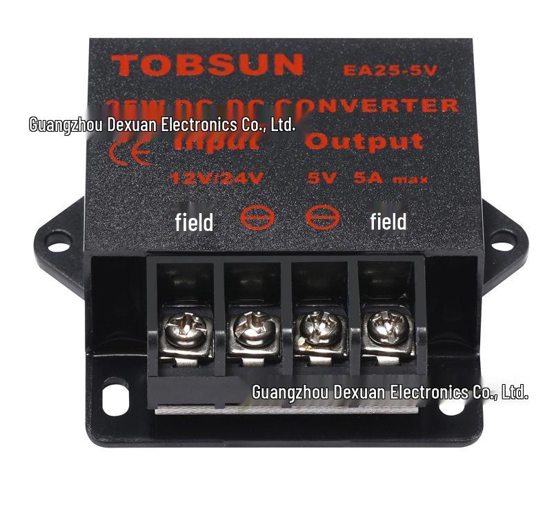 25W DC Car LED Power Converter: 12V/24V to 5V, 5A