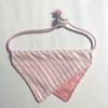 Pet Dribble Bib Drawstring Neckerchief Triangle Scarf for Cats & Small Dogs