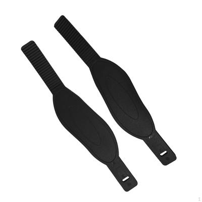 Correas para Pedal de bicicleta estática, bandas fijas, accesorios de Fitness para ciclo interior, 2 uds.
