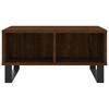  Coffee Table, Brown Oak, 60x60x30 Cm