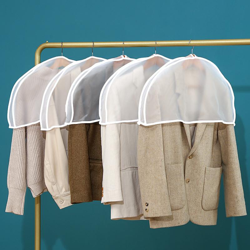 Peva Clothing Dust Cover For Wardrobe With Waterproof Protection For Indoor Storage