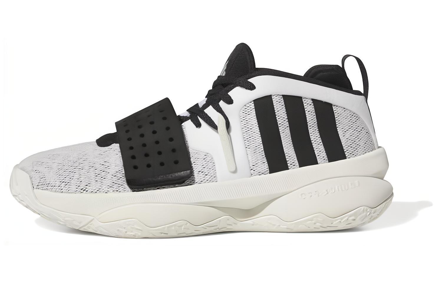 Dame 8 Adidas Extply  White Black  ID5678 46