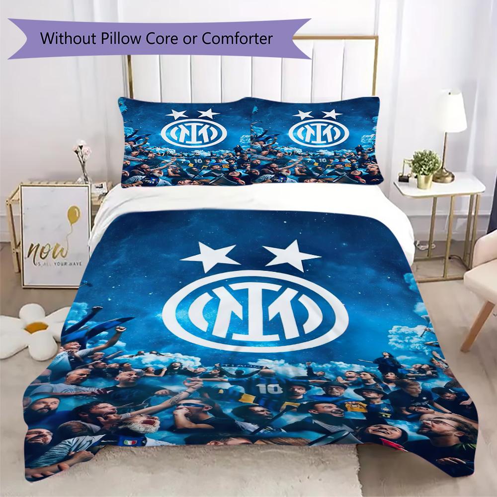 Famous F.C. Internazionale Milano football player Lautaro Martínez Home Decoration Soft Bedding Down Pillowcase Duvet Cover (without core) L12
