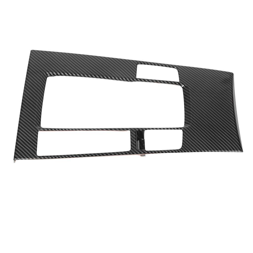 Mittelkonsole Schaltknauf Blende Abdeckung Carbonfaser-Stil Ersatz für Mazda 3 2020‑2023