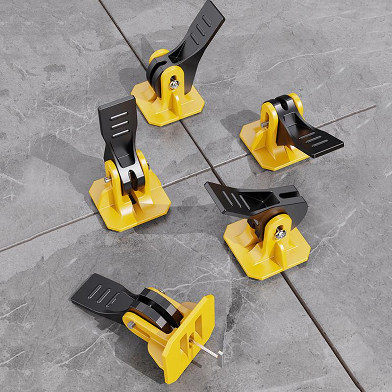 10Pcs Floor Tile Leveling System Clips Leveler Adjuster For The Tile Laying Fixing Flat Ceramic Wall Construction Tools
