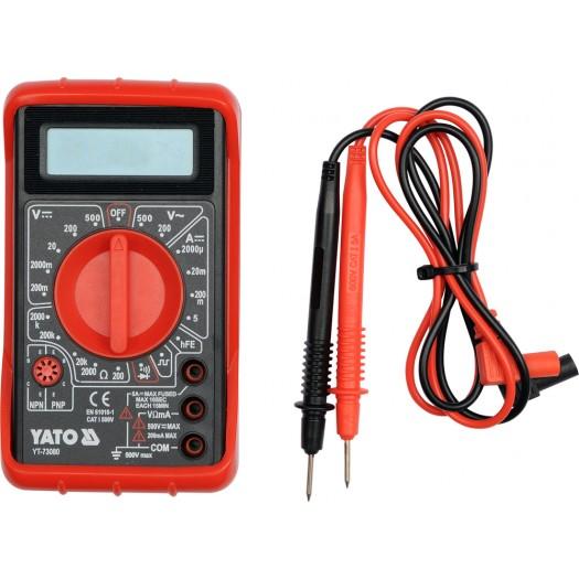 Yato YT-73080 Digitalmultimeter 0 - 500 V LCD - Bild 8