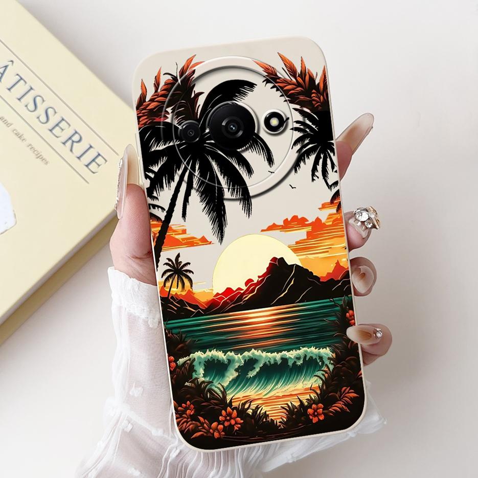 For Xiaomi Redmi A3 A3x Case RedmiA3 Pro Unique Candy Painted Cover Matte Soft TPU Phone Case For Redmi A3 Pro RedmiA3 A3x Shell