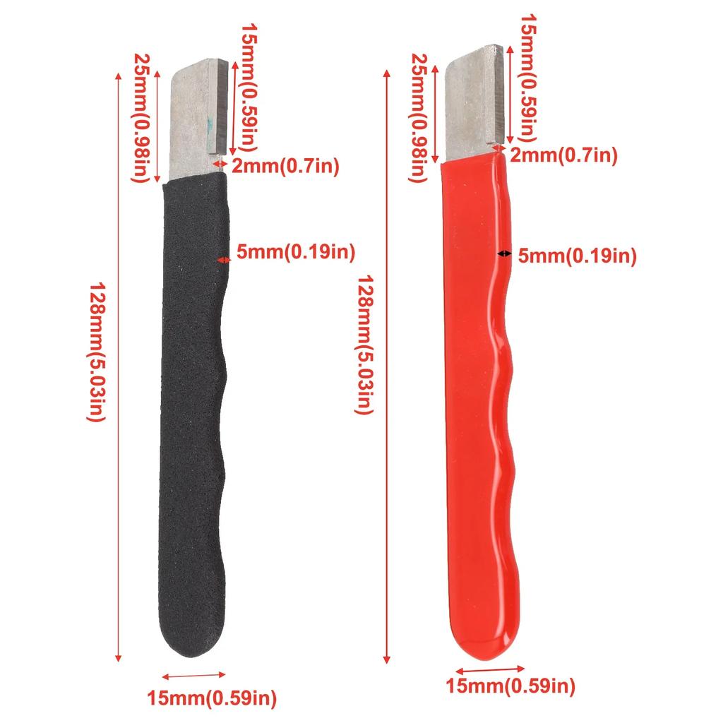 2pcs Pruning Sharpening Stone Scissors Sharpener Blade Grinding For Pruning Scissors Hand Tools Metal Mini With Lid Pocket