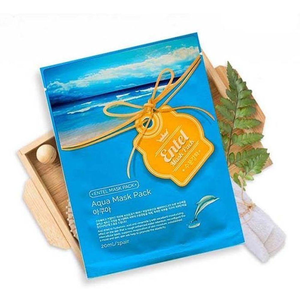 

Skin XECOABUN Mask Pack 10 Pack Aqua Cosmetic Sheet Care Face Pack