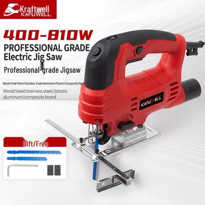Kafwell 220-240V Multifunctional Handheld Electric Jigsaw Saw for Woodworking