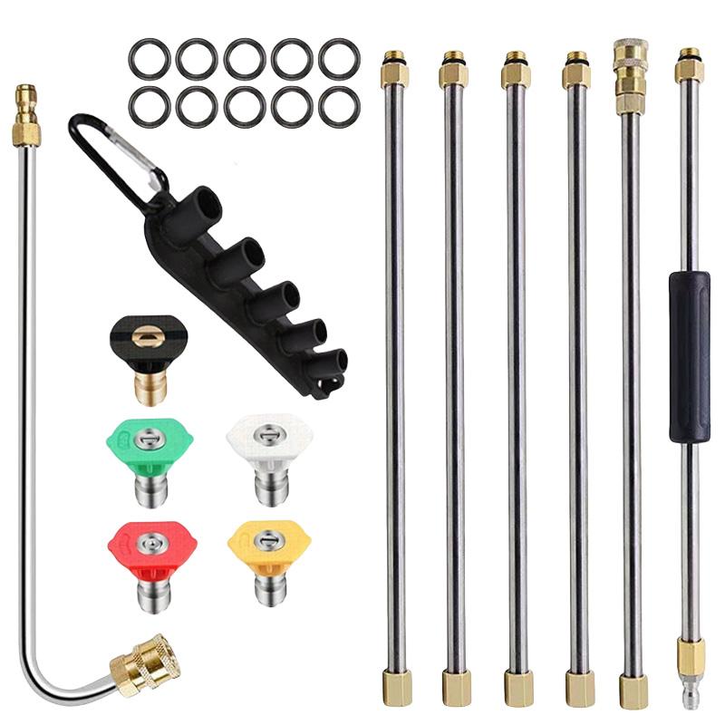 1sets Wireless High Pressure Cleaner Tools Car Washing Tool With Extended Bar Kit With Nozzle Outdoor Gardening Sprayer Tools