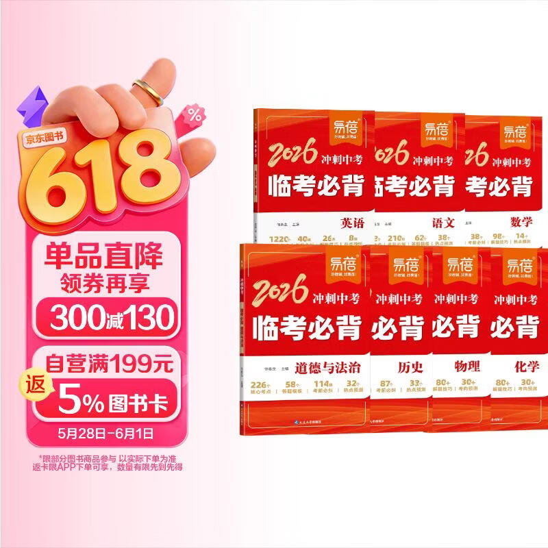 Junior High School Entrance Exam Prep 7-Book Set