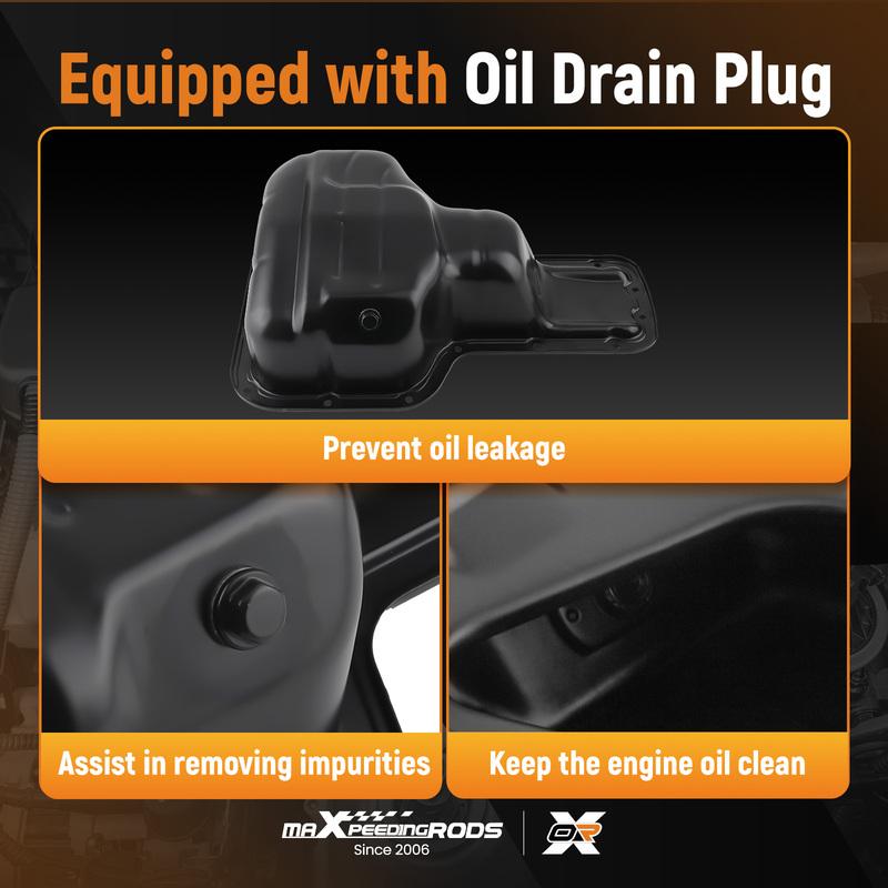 Oil Pan For 1998-2008 Toyota Corolla 2003-2008 Matrix 2003-08 for Pontiac for Vibe