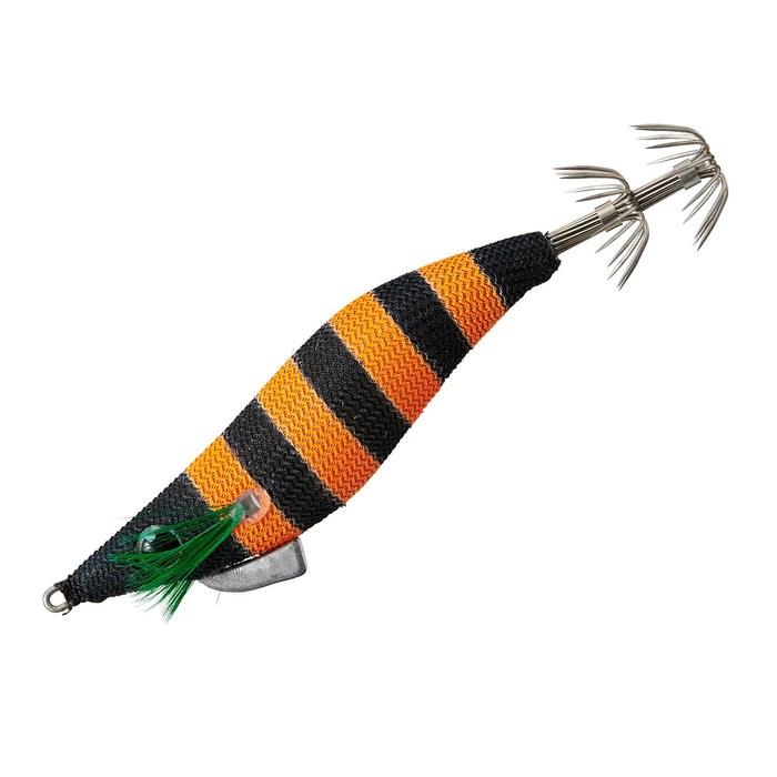 Major Craft EGIzo EGI Dropper 1.8 go #009 Night Glow Zebra Black Orange