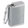 Ashtray Portable Mini Zinc Alloy Fireproof Delicate Ashtray Keychain with Buckle Lid