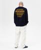 MAHAGRID International Sweatshirt Navy(Mg2Esmm452A)