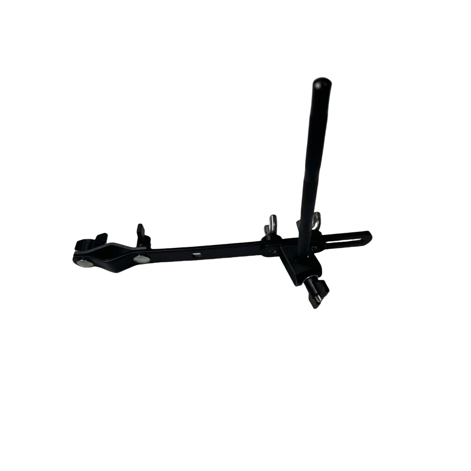 Percussion Cymbal & Cowbell Stand - Supports Small Instruments: Wood Block & Tambourine
