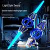 Double-Edged Rotating Laser Sword with Sound and Light Effects