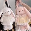 Plush Bunny Backpack For Kids With Cartoon Design And Soft Material For Daily Use