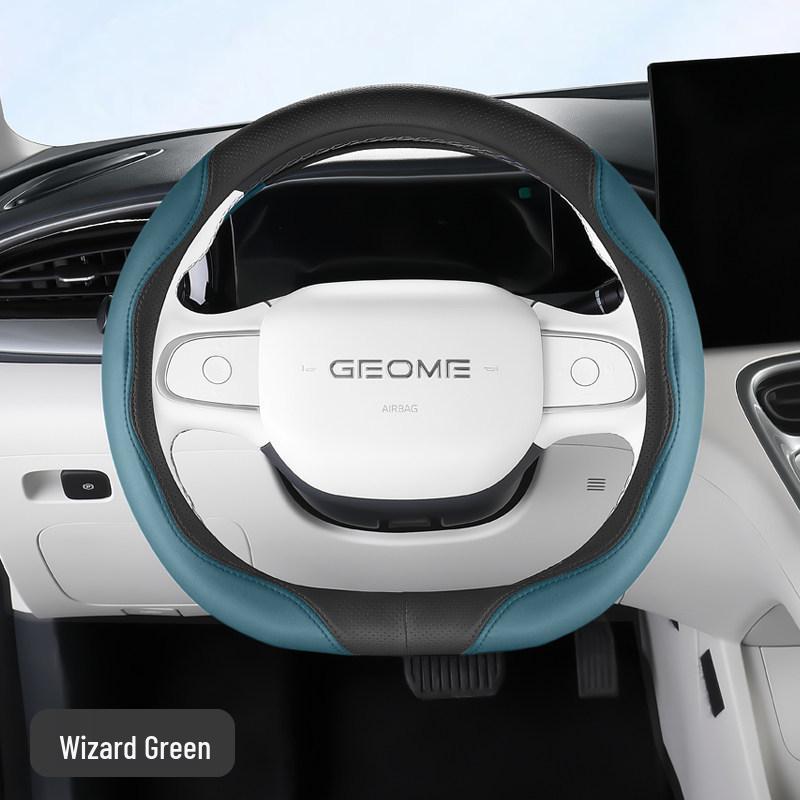 Geely Vision Lenkradbezug - Nappaleder, Rutschfest, Ganzjahres, Universelle Passform