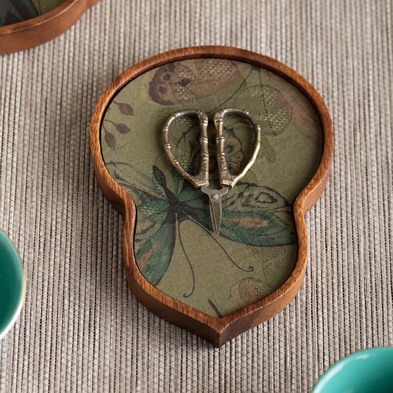 Jingyu Mei Walnut Wood Dry Gongfu Tea Tray