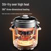 TRIANGLE Non-Stick Electric Rice Cooker with Steamer