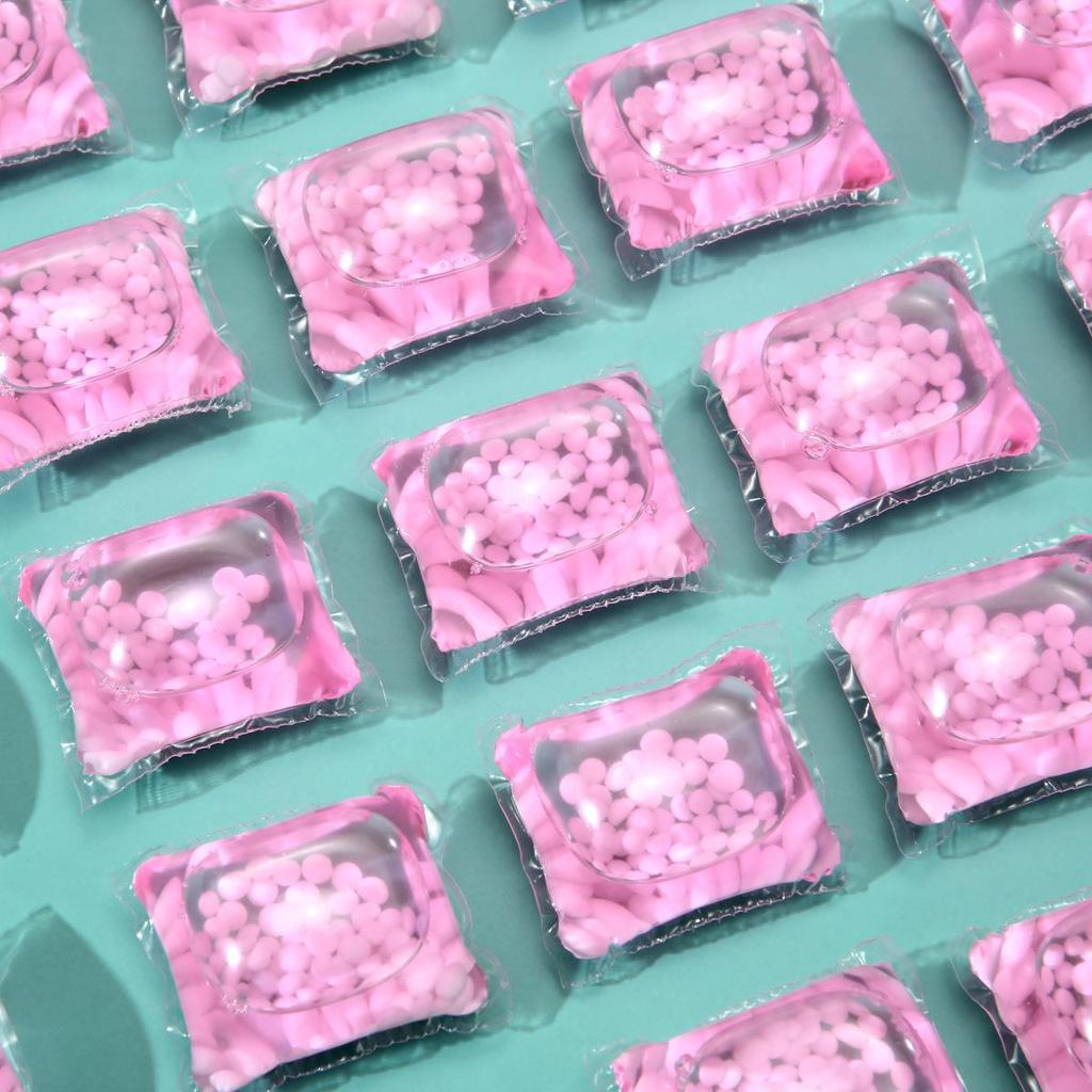 Crescent Three-chamber Laundry Beads Three-in One Laundry Beads Decontamination,fragrance