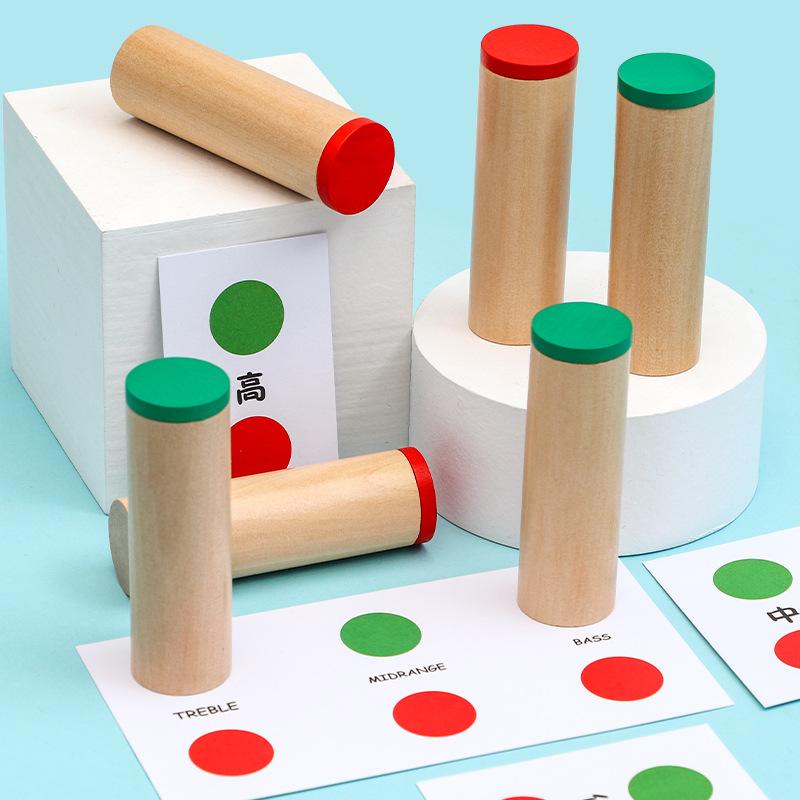 Bai Fen Bai Dolls And Toys Sound Tube Teaching Aids, Auditory Sensory Cognition, Improve Observation And Judgment, Home Version Of Educational Early Education Toys
