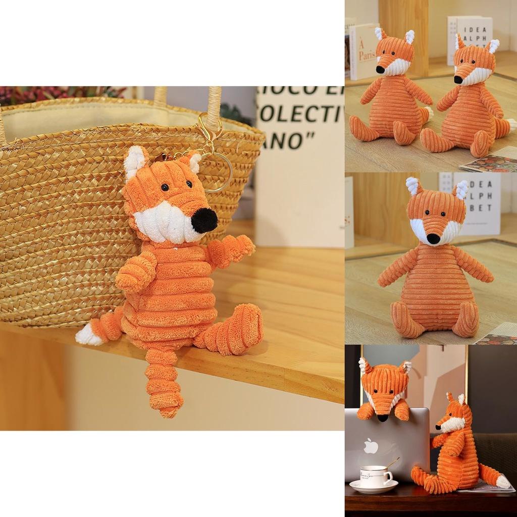 Cute Orange Fox Plush Toy For Girls Perfect Birthday Gift Soft And Huggable 15cm/33cm/42cm/65cm
