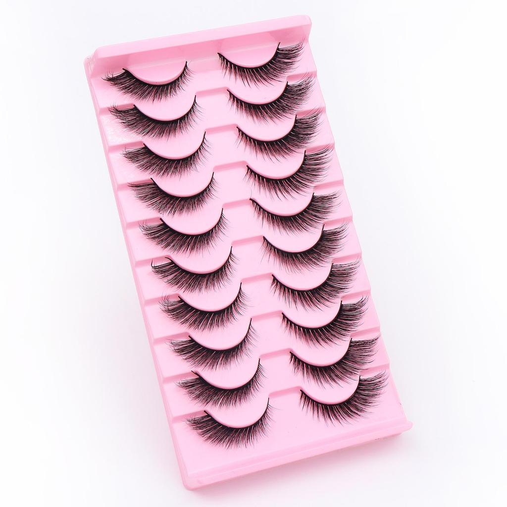 New 3D Cat Eye False Eyelashes - Super Natural Look