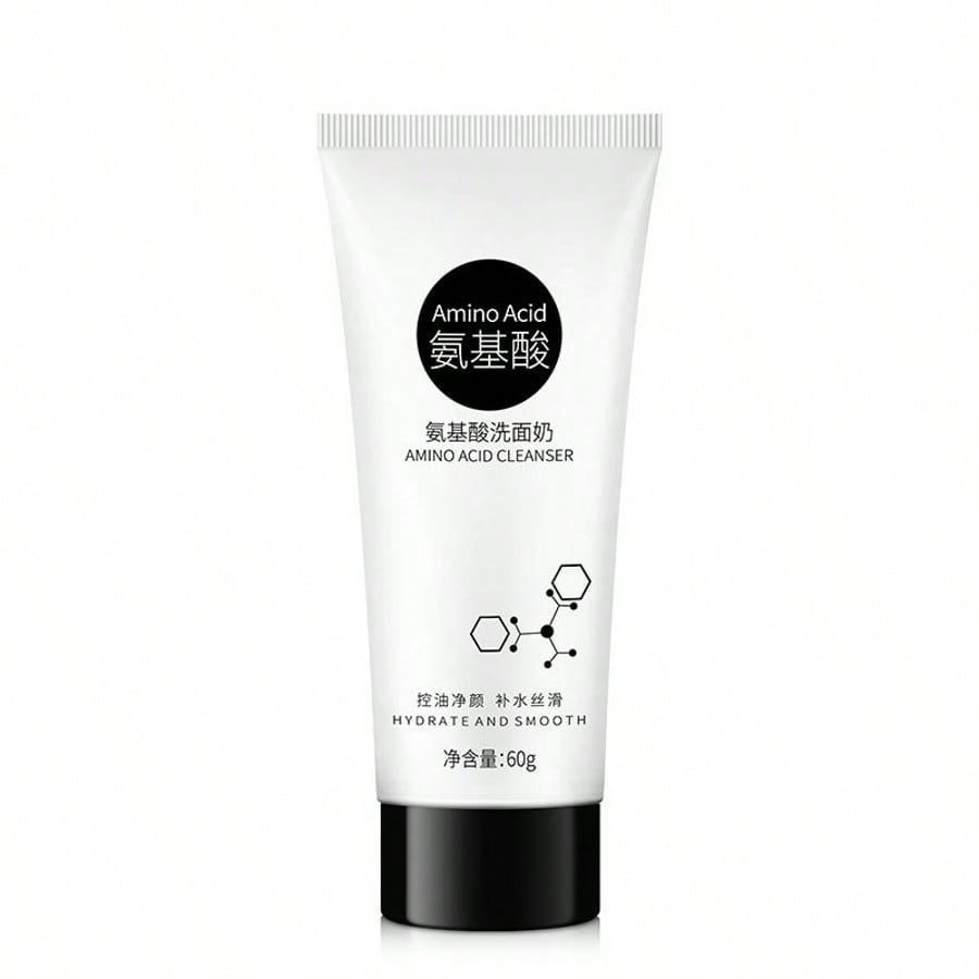 

Amino acid facial cleanser deeply cleans dirt gently brightens skin tone improves complexion for all skin types 1
