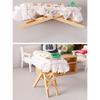 Miniature Wood Ironing Board with Iron for Dollhouses 1/12 Scale Dollhouses Furniture Living Room Display Accessories