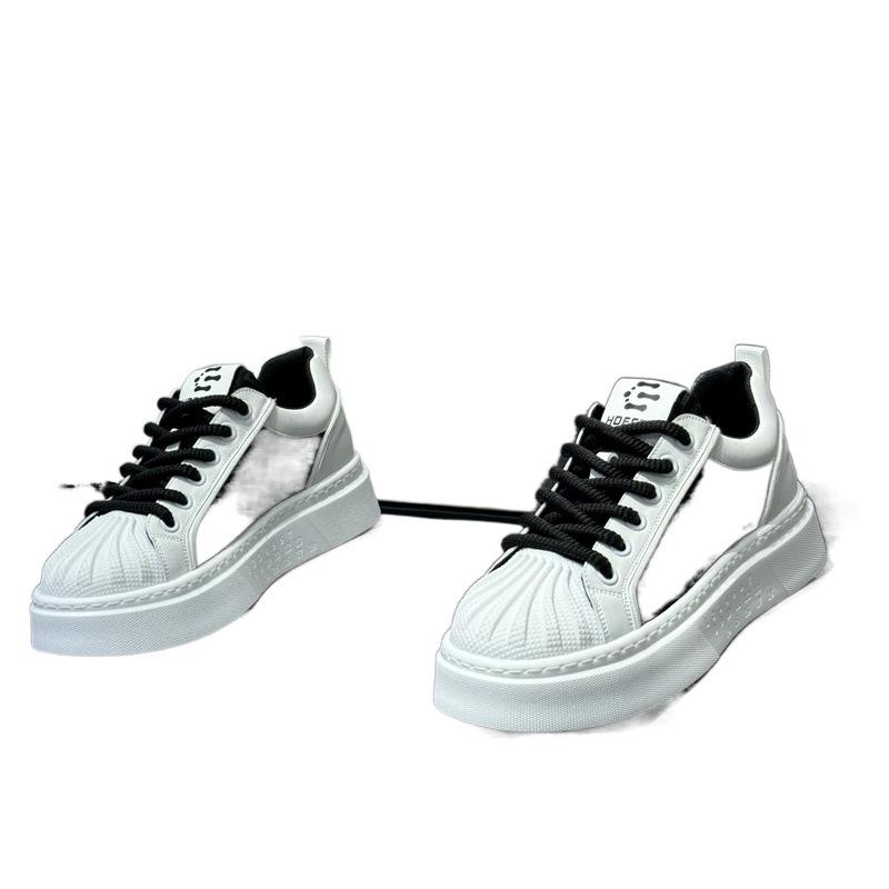 Shell head new autumn breathable European sports board shoes light luxury thick-soled casual trendy shoes