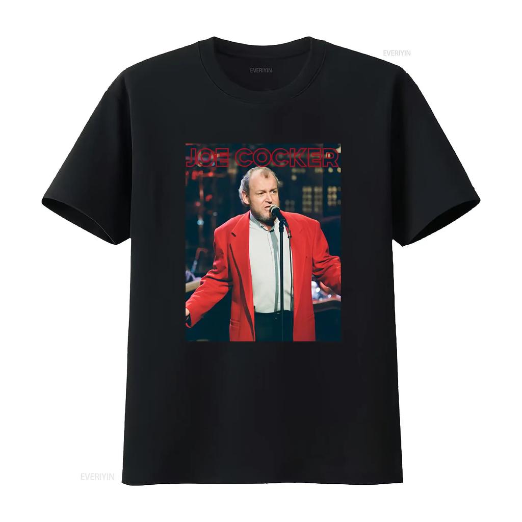 Joe Cocker Retro 70s 80s Rock Music Fan Vintage Photoshoot Style T Shirt Aesthetic Clothing Birthday Indie Vintage Washed