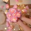 LED Rose Flower String Lights for Weddings, Birthdays, Valentine's Day, and Festive Decor