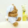 Heartwarming Duo Pajamas Teddy Bear Plush Toys Valentine's Day Gift for Girls Sleeping Pillow Birthday Bear