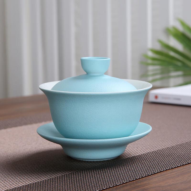 Cha Xun Ceramic Sancai Gaiwan Tea Bowl