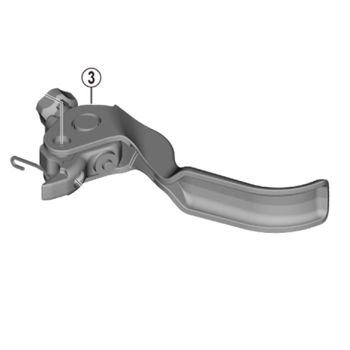 

SHIMANO Repair Parts Lever Body Unit (Right) BL-M7100 Y2S798010