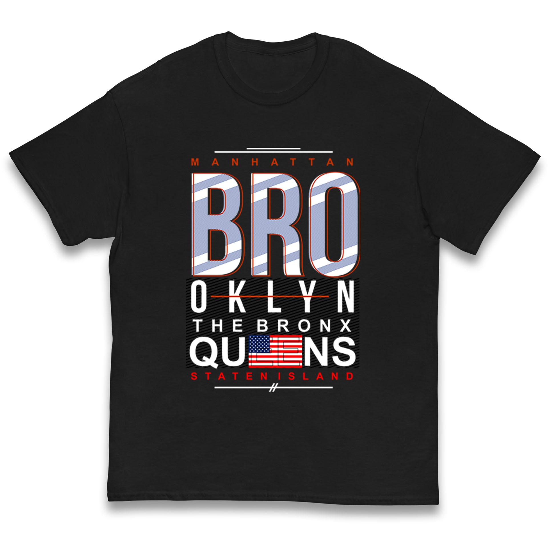 Manhattan Brooklyn The Bronx Kids T Shirt 150