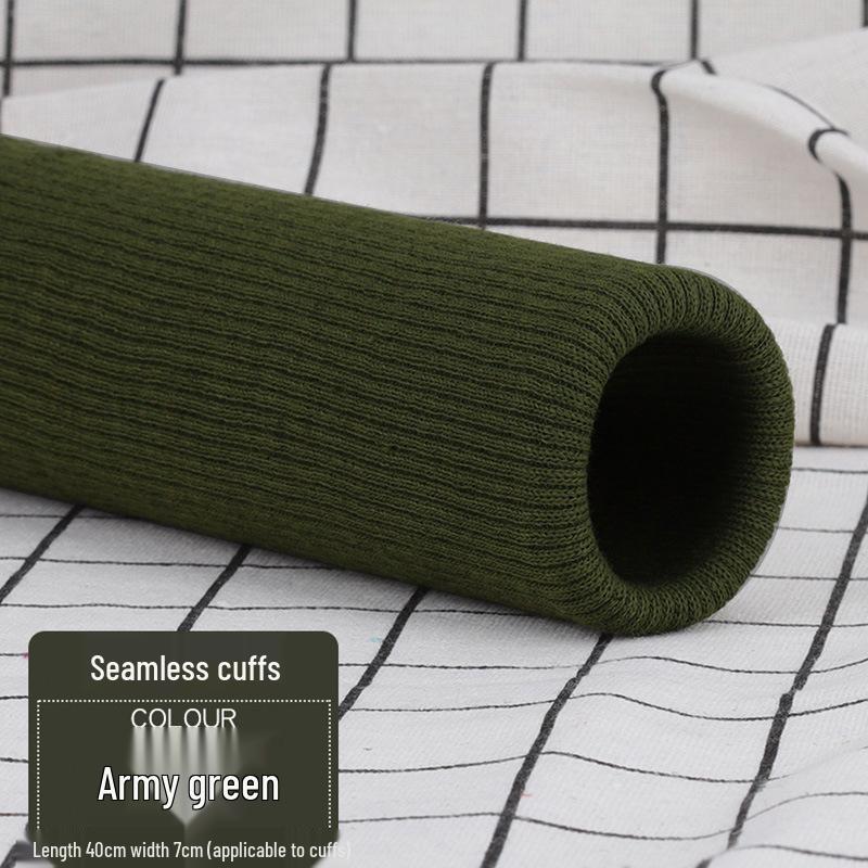 Elastic Trim Ribbed Cuffs for Children's Down Jackets and Pants