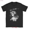 Lady Singer Rock T Shirt For Men 100 Cotton Gagas Leisure O Neck Y2k World Tour Merchandise Classic Vintage Washed Fashion