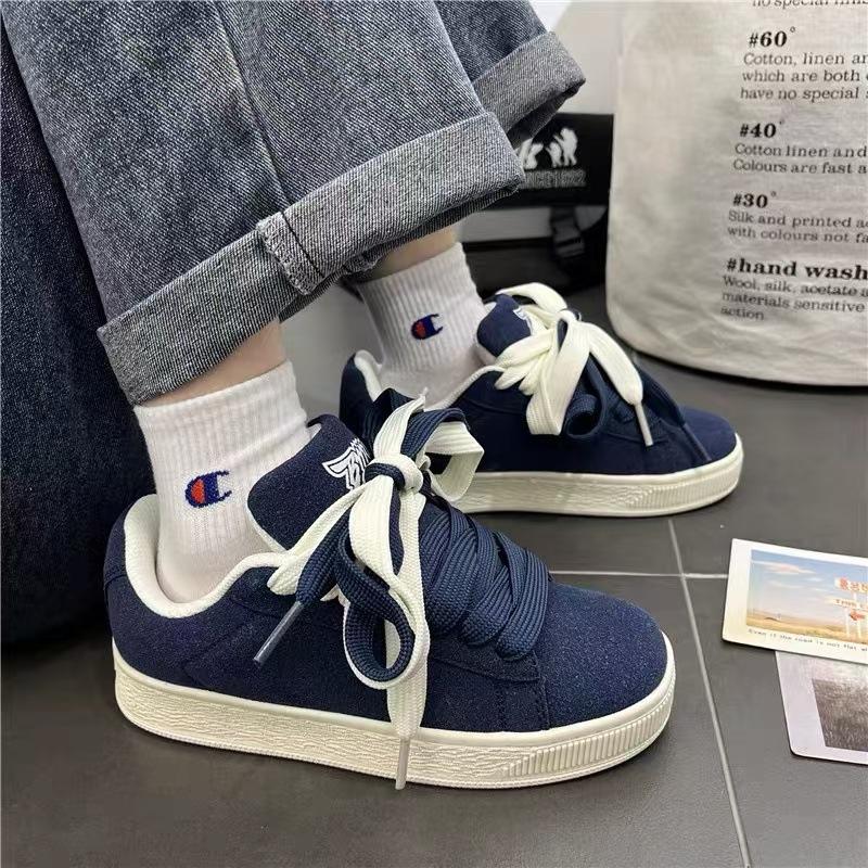 Summer New Chic Student Platform Heightening Couple Bread Shoes Sports Casual Skateboard Shoes